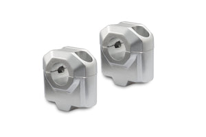 SW Motech 30mm Handlebar Risers - Silver