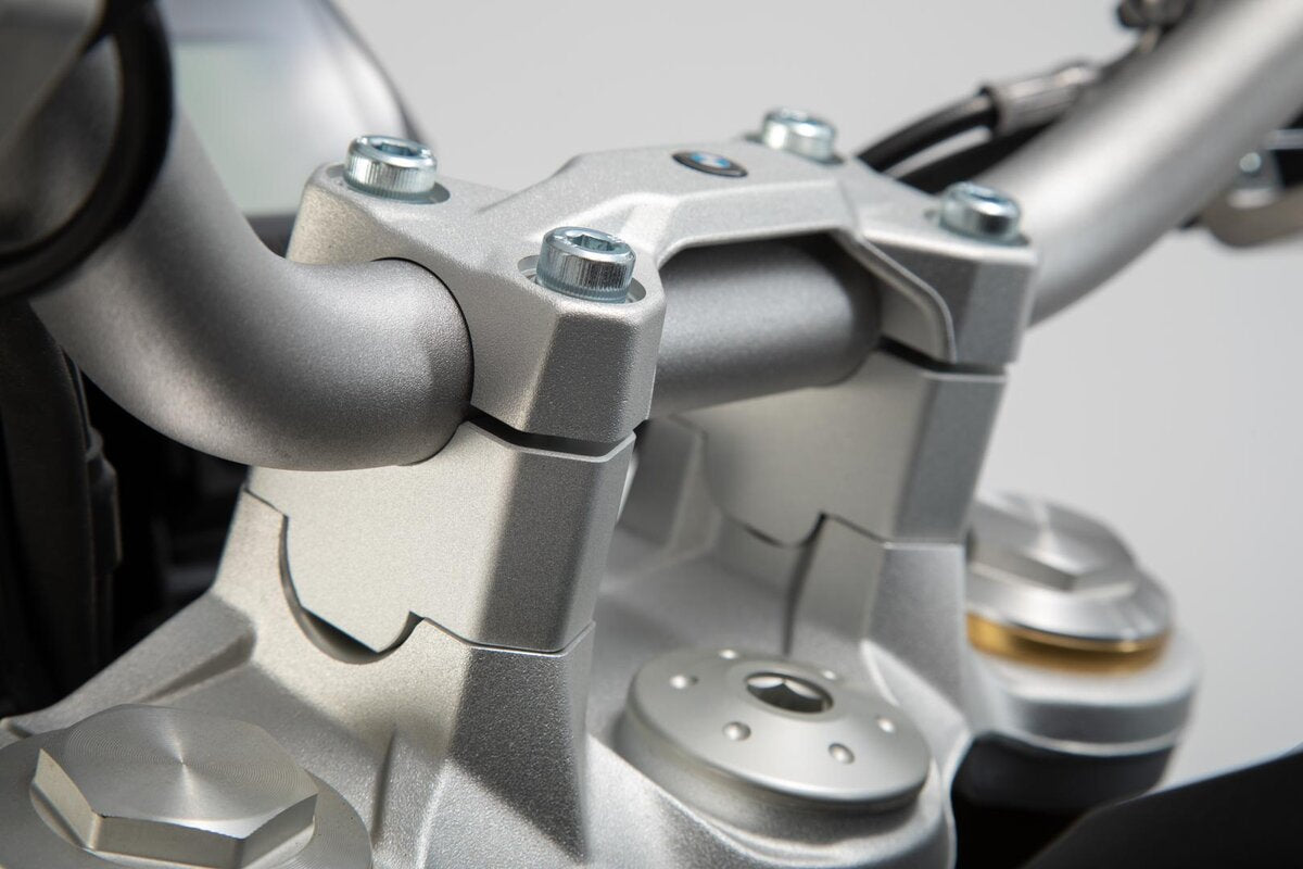 SW Motech Handlebar Riser - BMW F750GS Silver