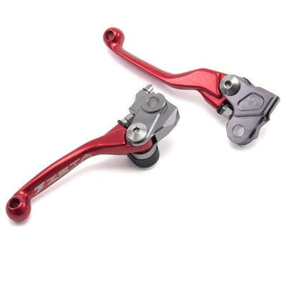 Zeta Pivot Lever Set - KTM Husqvarna GasGas - Red