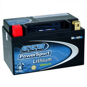 SSB Lithium Ultralite Motorcycle Battery - LFP14H-BS