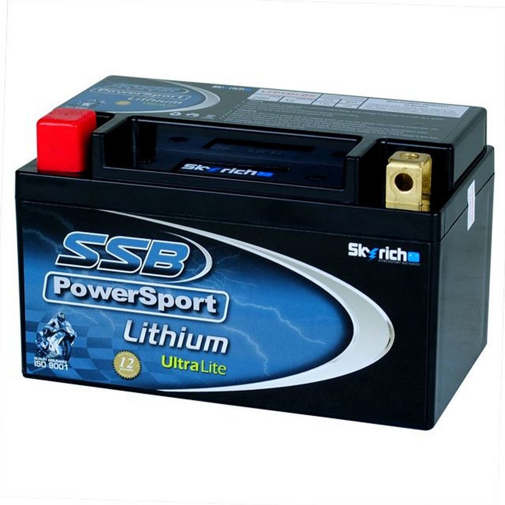 SSB Lithium Ultralite Motorcycle Battery - LFP14H-BS