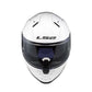 LS2 Small Vector 2 Helmet - White