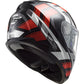 LS2 : X-Large : Stream Evo Helmet : Loop Black Red