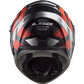 LS2 : X-Large : Stream Evo Helmet : Loop Black Red