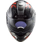 LS2 : X-Small : Stream Evo Helmet : Loop Black Red