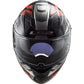 LS2 : X-Large : Stream Evo Helmet : Loop Black Red