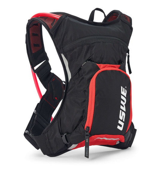 USWE Hydro 3L MTB Hydration Pack - Black Red