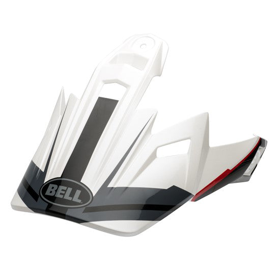 Bell MX-9 Adventure Visor - Barricade White
