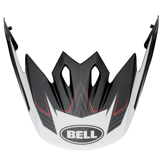Bell MX-9 MIPS Peak - Blockade Black/White