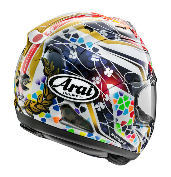 arai helmet new zealand VX-Pro4 - Scoop - Red Logo duct is designed to breakaway in the event of an impact Arai Helmets | Motomail -