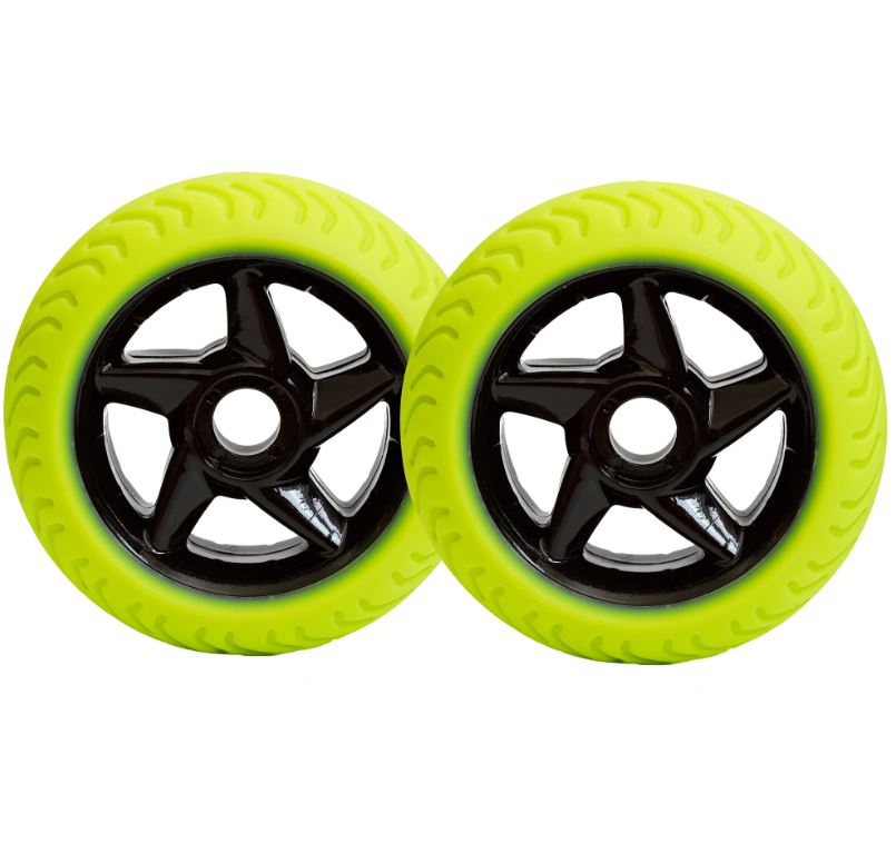 Ogio Replacement Wheel Set - Rig 9800 Pro - Neon Yellow