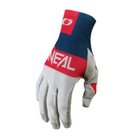 ONEAL Adult Airwear Gloves - Grey/Blue/Red