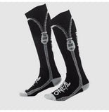 Oneal Adult Pro MX Zipper Sock - Black