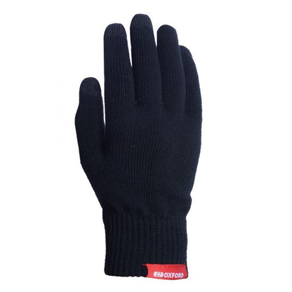 Oxford Thermolite Inner Gloves - Black - Large