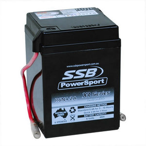 SSB R6N4-2A XR Series AGM Motorcycle Battery - Y6N4-2A