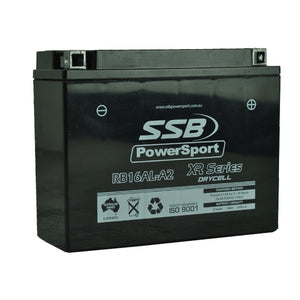 SSB RB16AL-A2 XR Series AGM Motorcycle Battery - YB16AL-A2