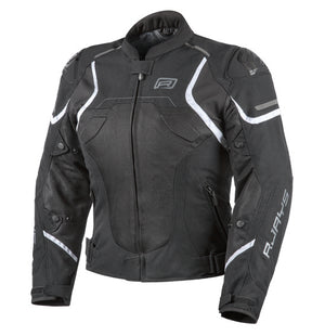 Rjays Pace Airflow Ladies Jacket - Black/White