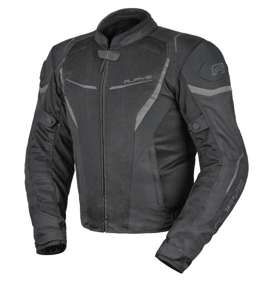 Rjays Swift 3 Mesh Sports Jacket - Black / Grey