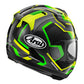Arai RX-7V Evo Helmet - RSW Fluor Yellow