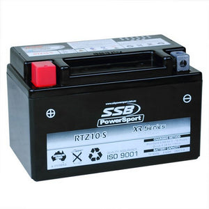 SSB RTZ10-S XR Series AGM Motorcycle Battery - YTZ10-S
