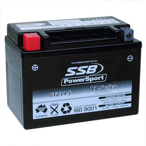SSB RTZ14-S XR Series AGM Motorcycle Battery - YTZ14-S