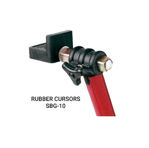 Bike Lift : Rear Stand : RS-17 Rubber-Cursers : Red : Italian Made