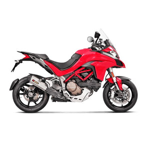 Akrapovic Titanium Slip On Muffler - Ducati MTS1200 15-17