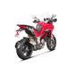 Akrapovic Titanium Slip On Muffler - Ducati MTS1200 15-17