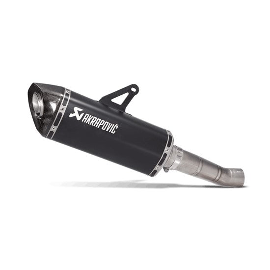 Akrapovic Titanium Black Slip On Muffler - Ducati Monster 821/1200