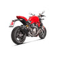 Akrapovic Titanium Black Slip On Muffler - Ducati Monster 821/1200
