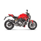 Akrapovic Titanium Black Slip On Muffler - Ducati Monster 821/1200