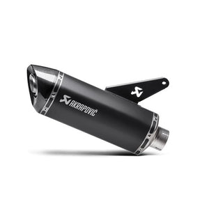 Akrapovic Titanium Black Slip On Muffler - Ducati Monster 821/1200 & S