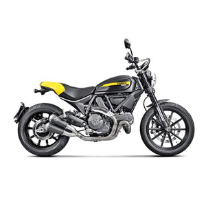 Akrapovic Titanium Black Slip On Muffler - Ducati Monster/Scrambler