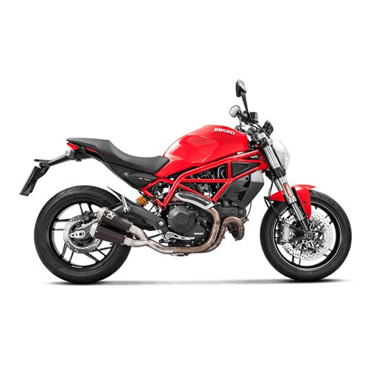 Akrapovic Titanium Black Slip On Muffler - Ducati Monster/Scrambler