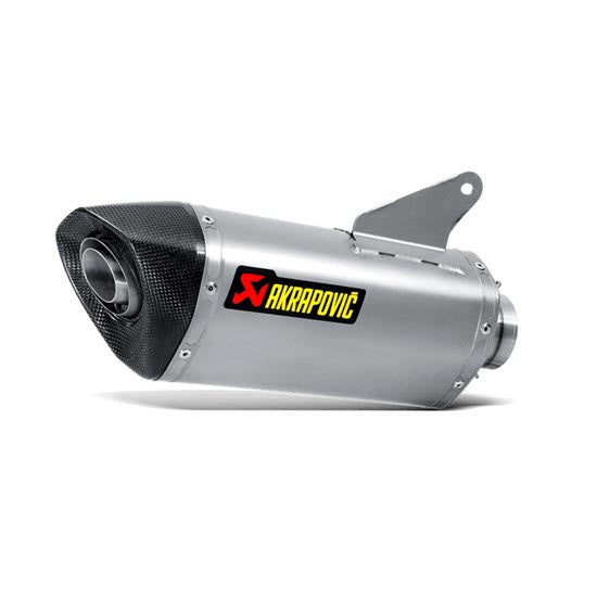 Akrapovic Slip On Titanium Muffler - Ducati Hypermotard/Strada 13-18