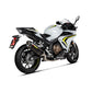 Akrapovic Carbon Slip On Muffler - Honda CBR500R/CB500F