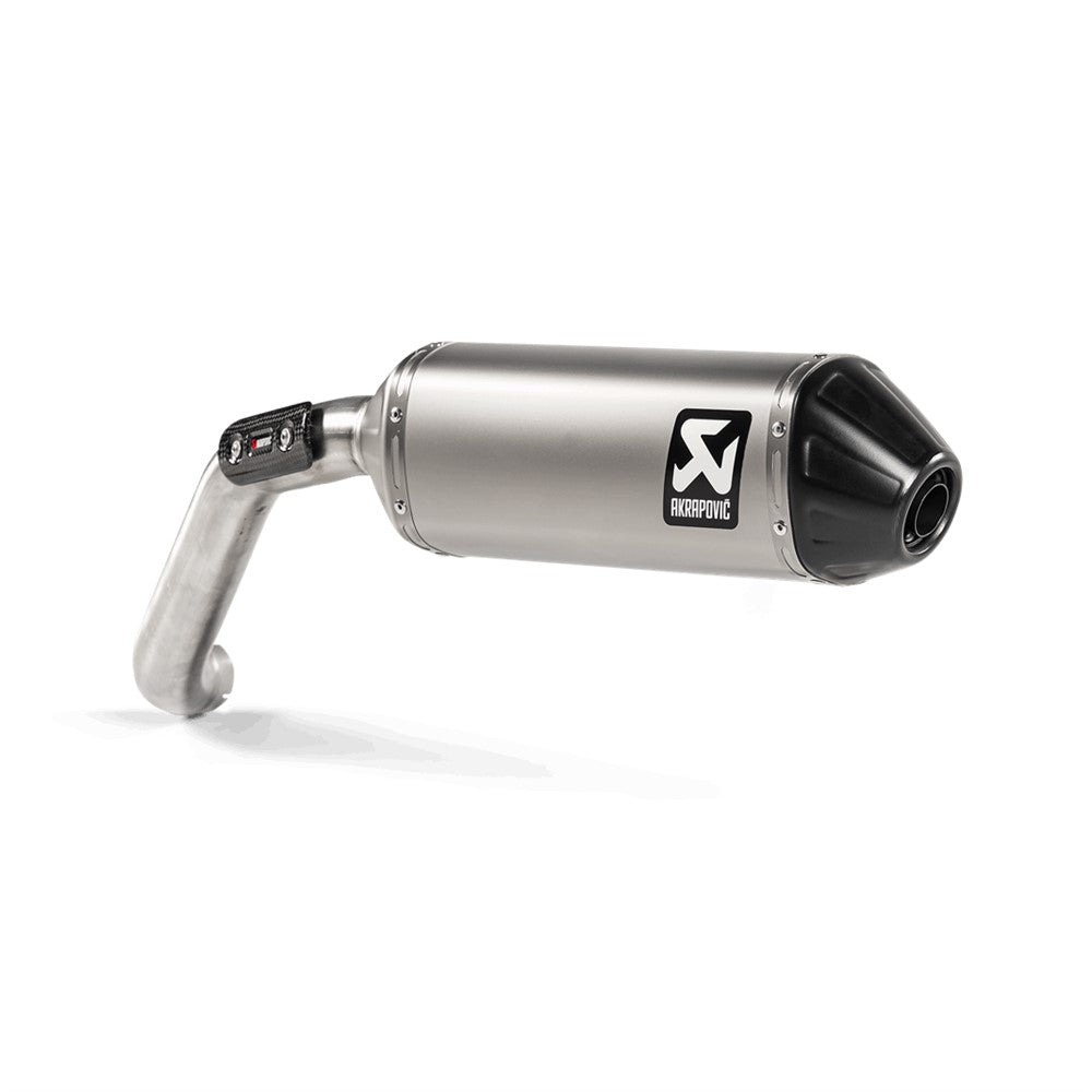 Akrapovic Titanium Slip On Muffler - Moto Guzzi V85TT