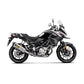 Akrapovic Titanium Slip On Muffler - Suzuki V-Strom 650