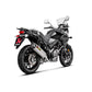 Akrapovic Titanium Slip On Muffler - Suzuki V-Strom 650