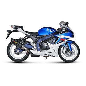 Akrapovic Carbon Slip On Muffler - Suzuki GSX-R600 GSXR750