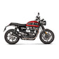 Akrapovic Titanium Black Slip On Muffler - Triumph Speed Twin/Thruxton