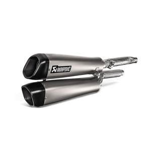 Akrapovic Titanium Slip On Muffler - Triumph Scrambler 1200 19-20