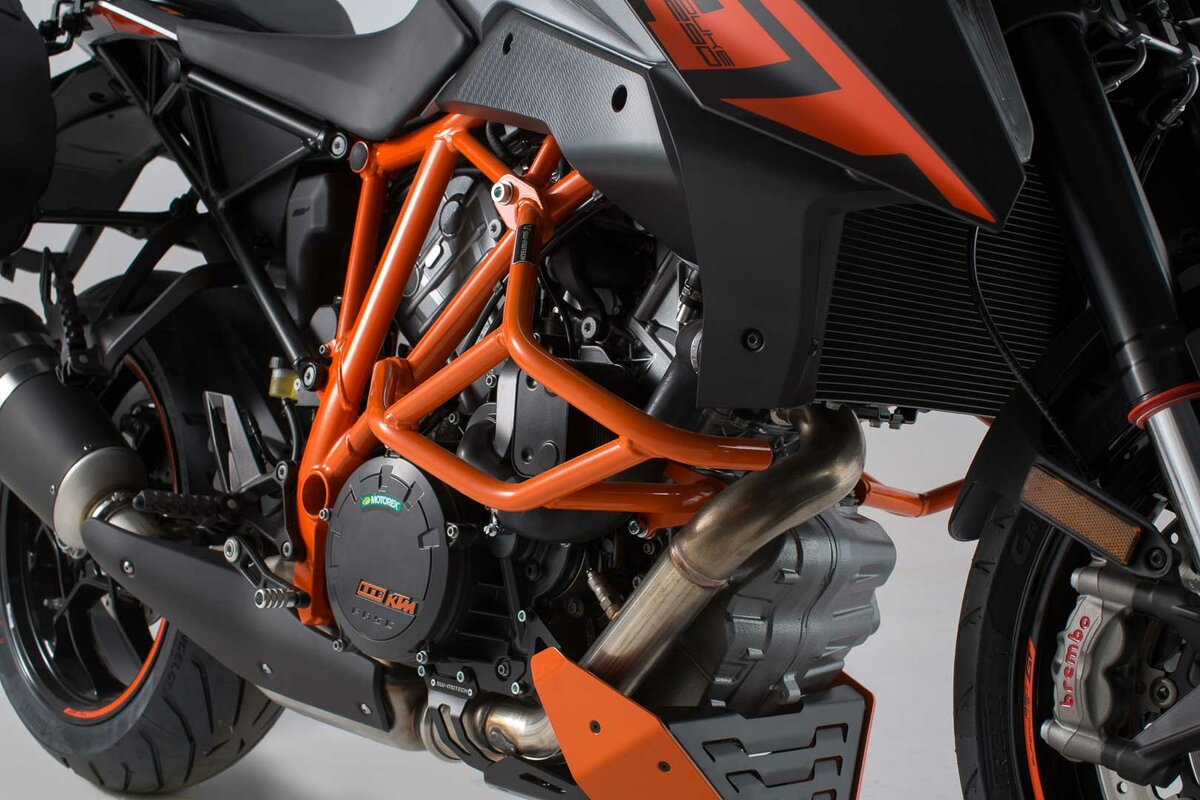 SW Motech Crash Bars - KTM 1290 SUPER DUKE ORANGE