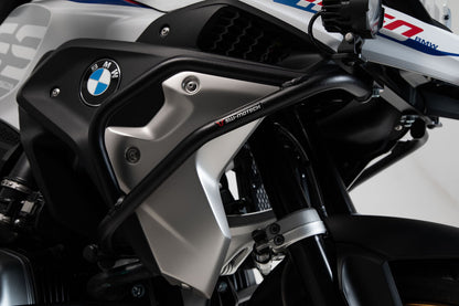 CRASHBARS UPPER SW MOTECH R1200GS LC 17-18 R1250GS 18-20 BLACK
