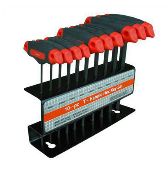 X-Tech T-Handle Allen Keys Set - CR-V SAE