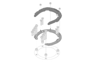 SW Motech Pro Tank Ring - KAWASAKI