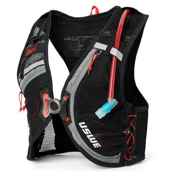 USWE Rush 8L Bike Hydration Vest - Black