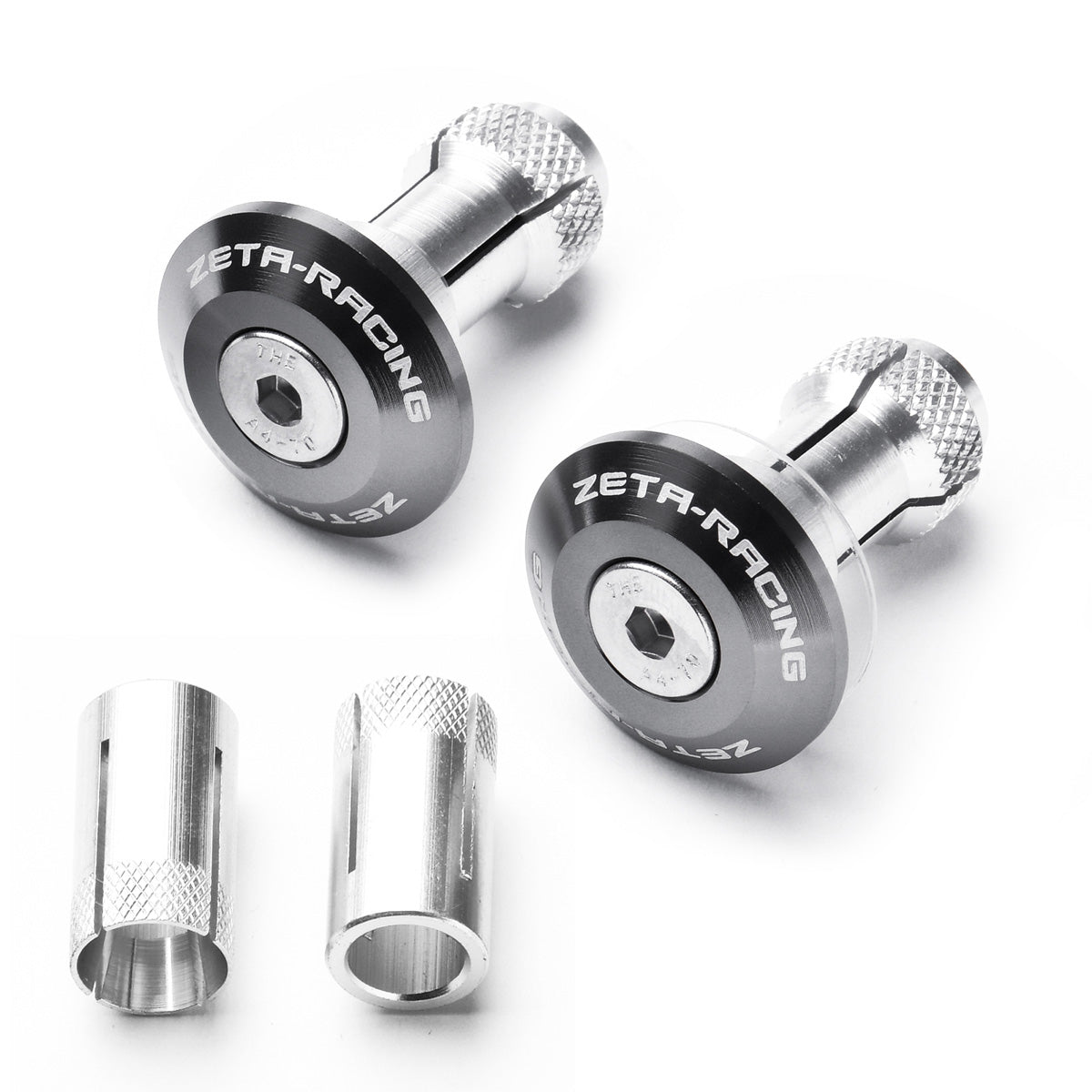 Zeta Bar End Plugs - 29mm - Titanium