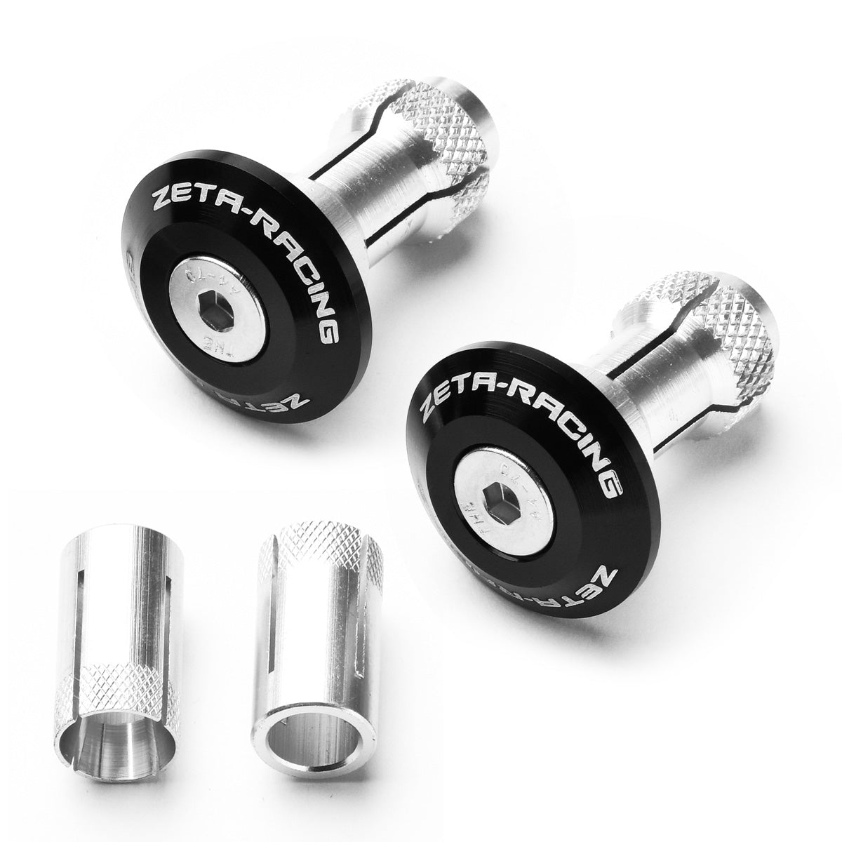 Zeta Bar End Plugs - 29mm - Black